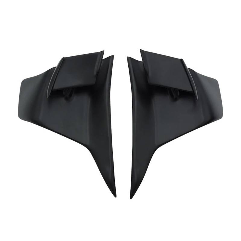 motorradspoiler Für Ninja 400 EX400 2018 2019 2020-2023 Motorradverkleidung Aerodynamisches Querruder Fester Flügel(Matte Black Upper) von SISAWUEU