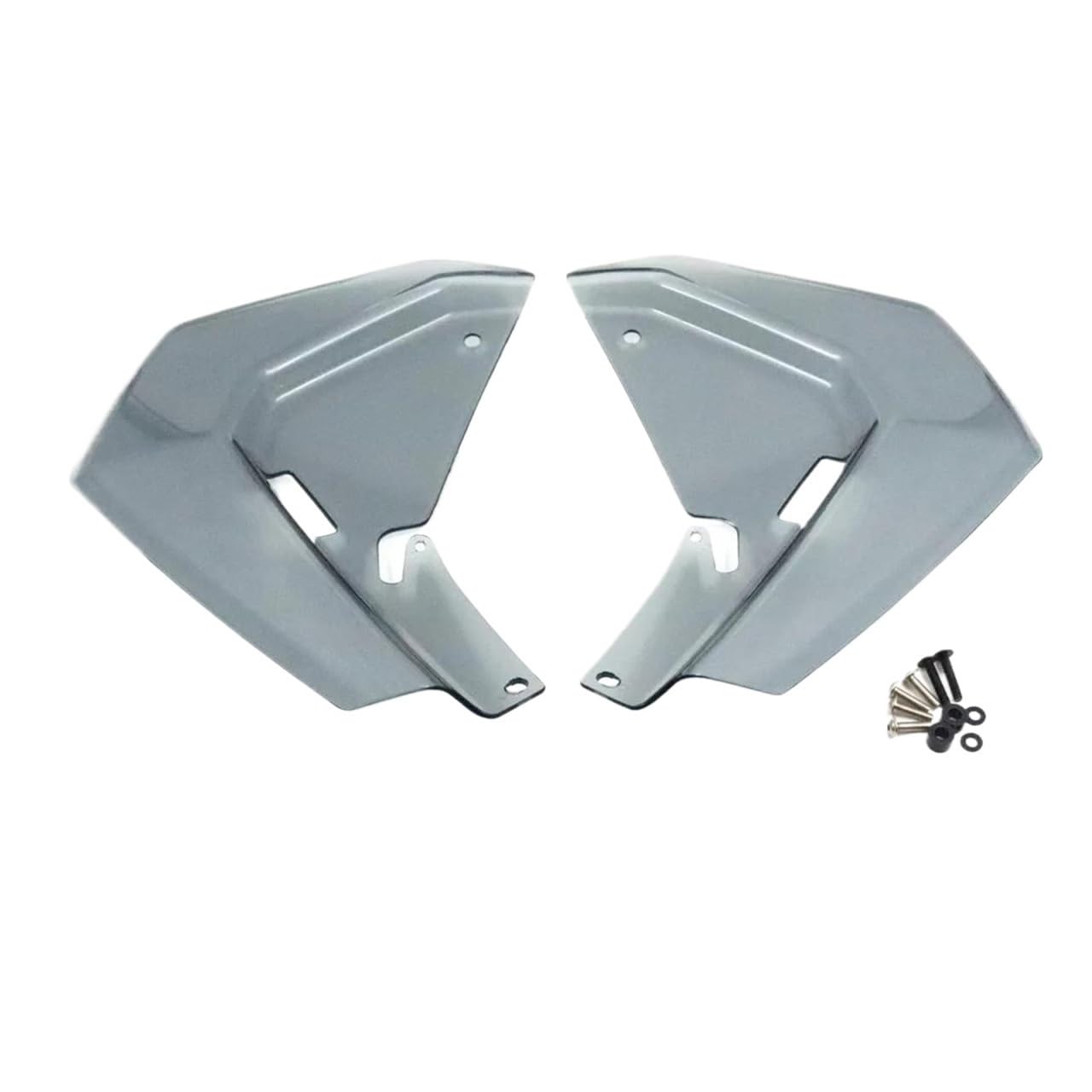 motorradspoiler Für R1300GS 2023- Motorrad Luft Zubehör Spoiler Add-on Spoiler Seite Unteren Motorrad Wind Flügel(Gray) von SISAWUEU