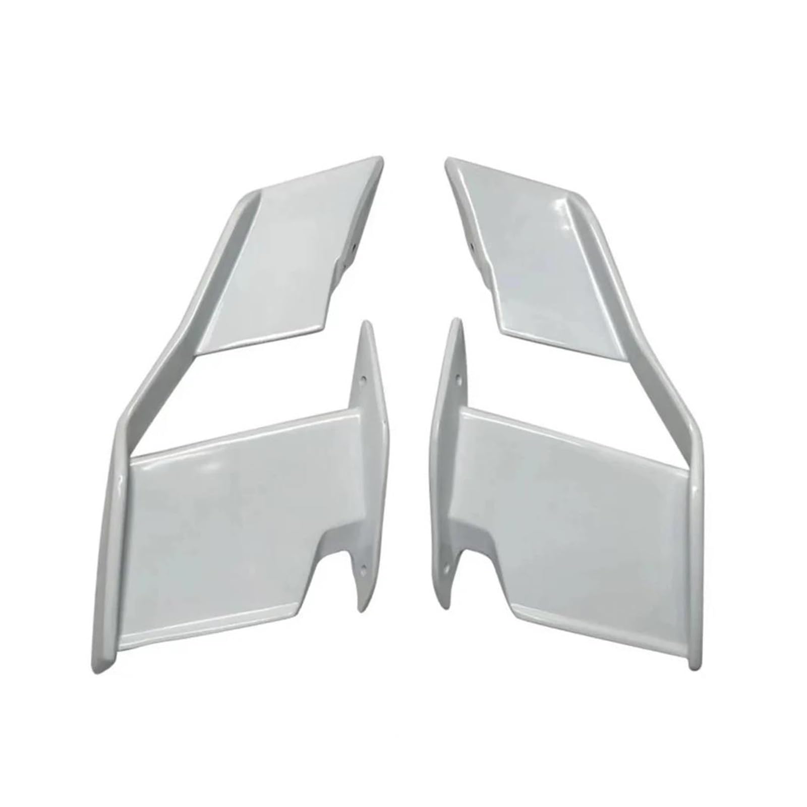 motorradspoiler Für S1000R S1000R 2021-2023 Motorrad Front Verkleidung Winglets Seite Winglet Aerodynamische Flügel Kit Spoiler Windschutzscheibe Spoiler(White) von SISAWUEU