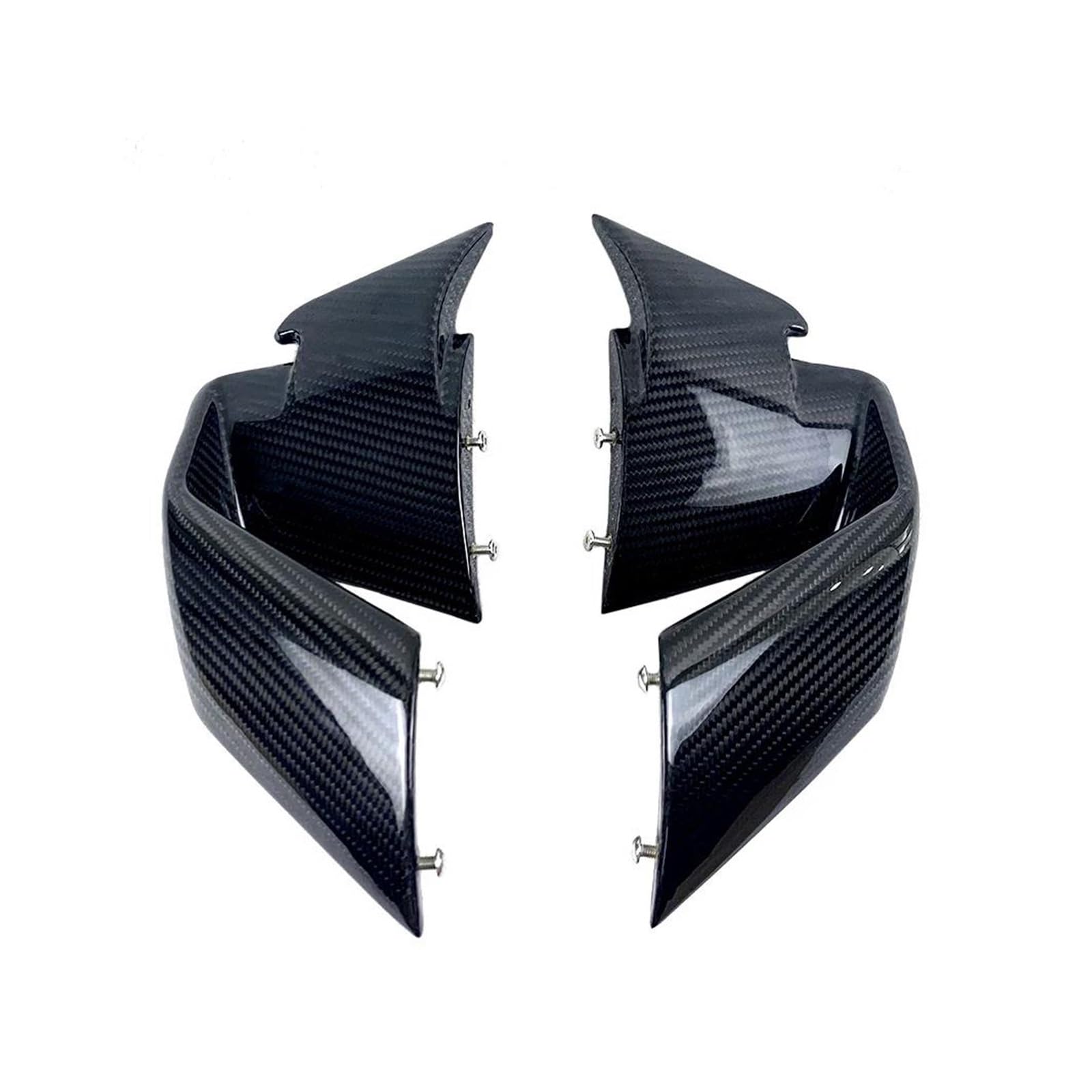 motorradspoiler Für S1000RR M1000RR 2019 2020 2021 2022 2023 2024 Winglet Aerodynamische Flügel Spoiler Motorrad Verkleidung Seite(Color-B 19-22) von SISAWUEU