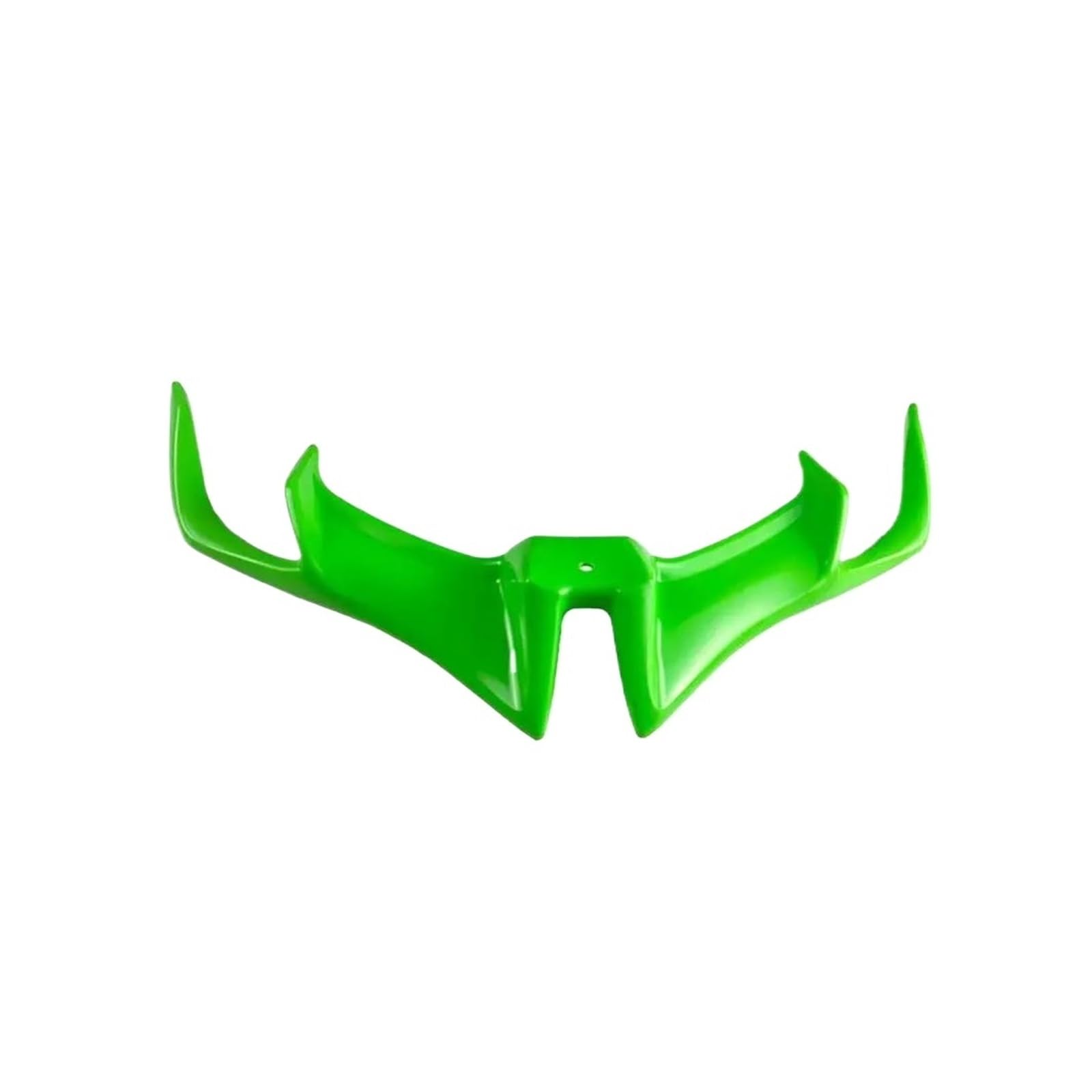 motorradspoiler Für Suzuki Für Ducati Motorrad Front Verkleidung Winglet Flügel Abdeckung Trim Shark Fin Schnabel Flügel Seite Spoiler Moto Zubehör(Green) von SISAWUEU