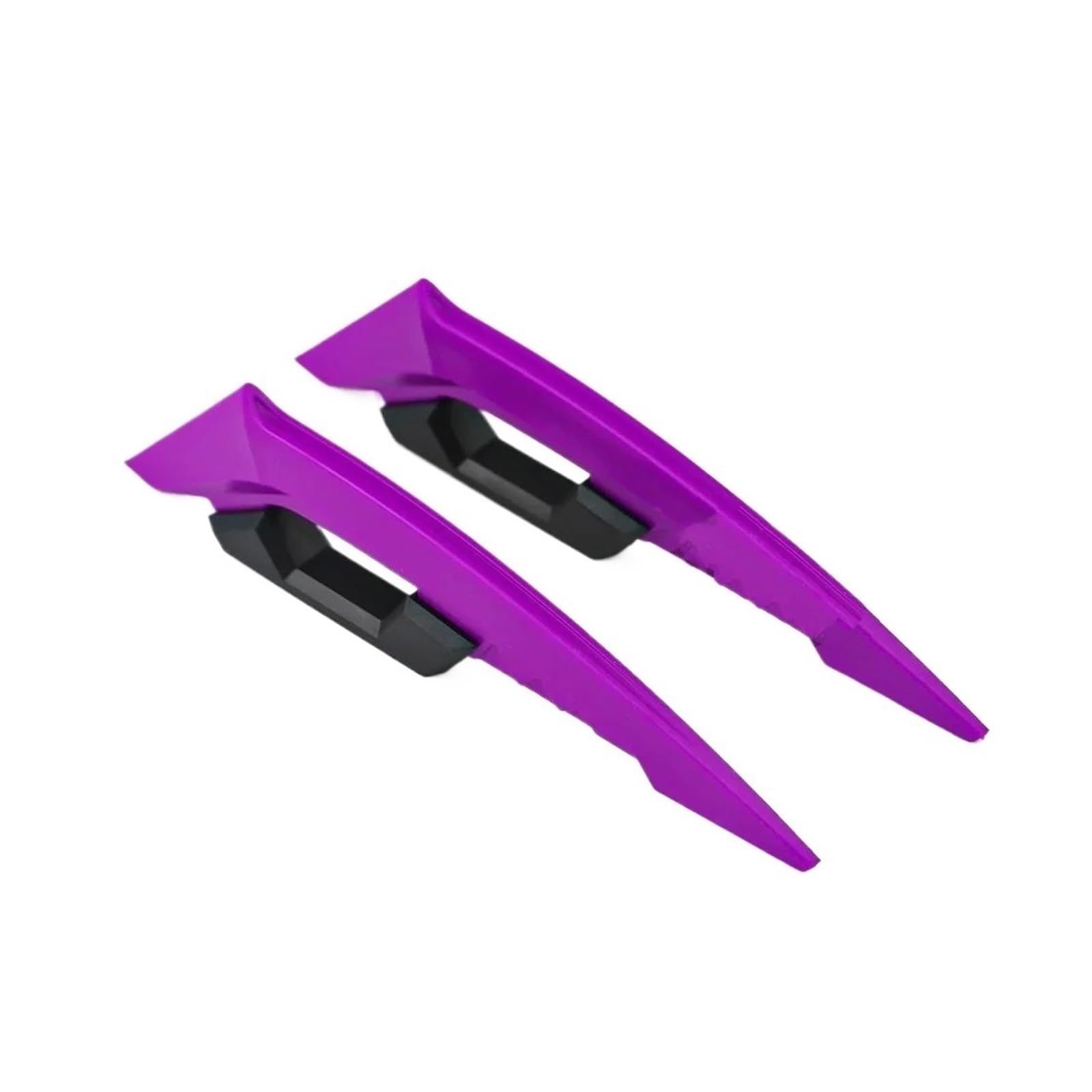 motorradspoiler Für Suzuki Für Ducati Motorrad Vorderseite Spoiler Motorrad Vorderseite Spoiler Aerodynamische Flügel Set(Purple) von SISAWUEU