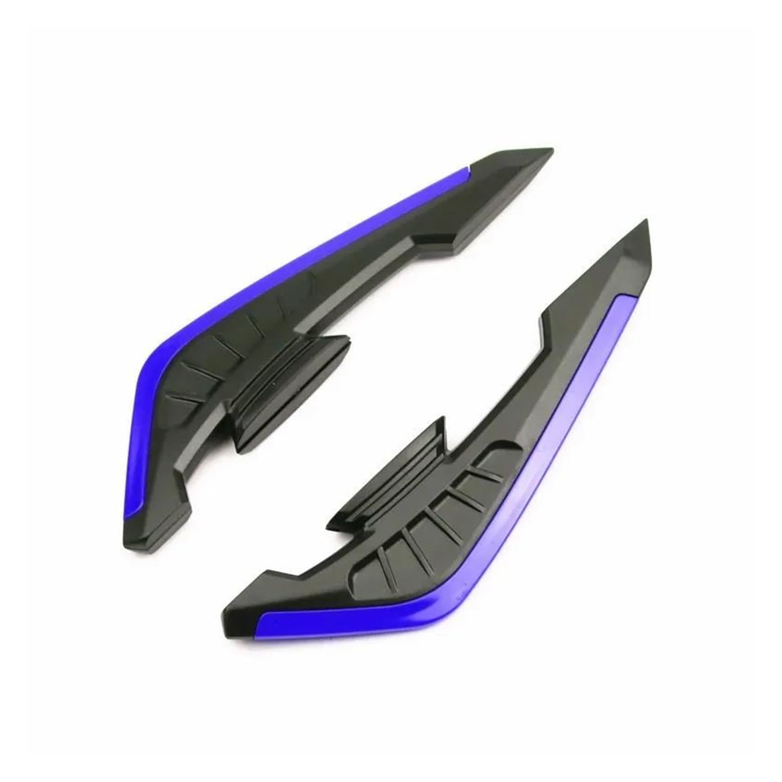 motorradspoiler Für Suzuki Motorrad Winglet Aerodynamischer Spoiler Flügel Selbstklebender Aufkleber Motorrad Roller E-Bikes Dekoration(Purple) von SISAWUEU