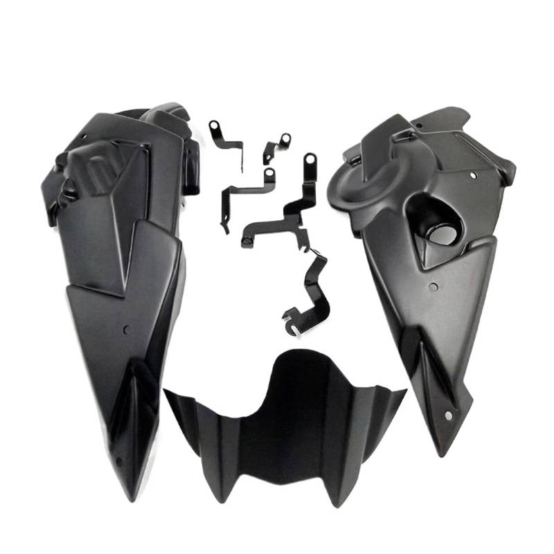 motorradspoiler Für Yamaha MT-07 FZ-07 2014-2017 2018 2019 2020 Motorrad Motor Spoiler Bauch Pan Untere Verkleidung Montage Halterung(Black) von SISAWUEU