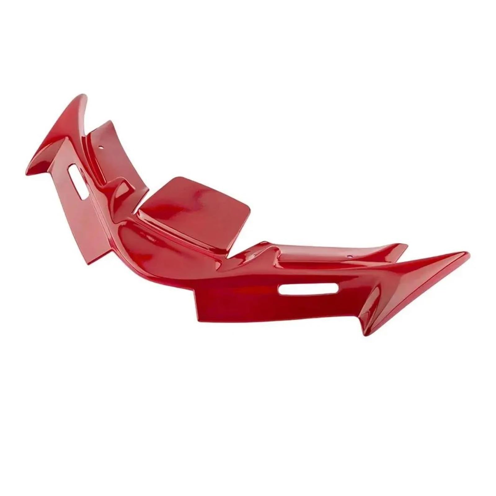 motorradspoiler Für Yamaha R125 R15 V4 2021 2022 2023 2024 Motorrad Front Verkleidung Winglets Abdeckung Motorrad Spoiler Flügel(Red) von SISAWUEU