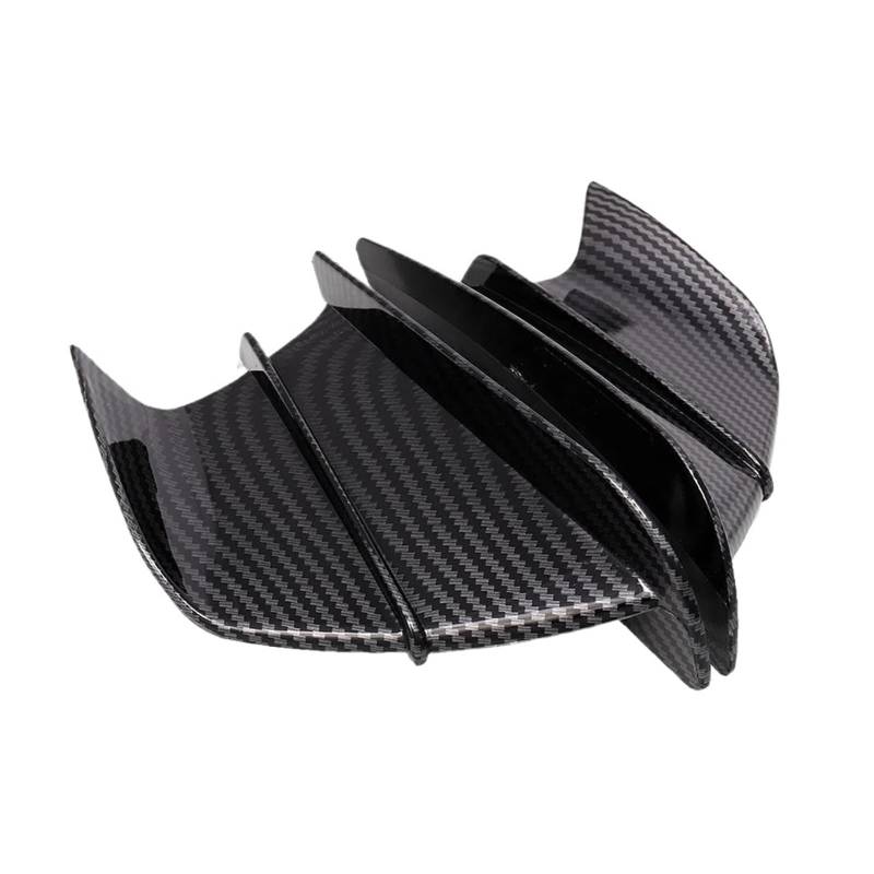 motorradspoiler Für Yamaha YZF R1 R6 R25 Für Ninja H2 H2R Motorrad Winglet Aerodynamische Seite Flügel Fin Spoiler(Style1) von SISAWUEU