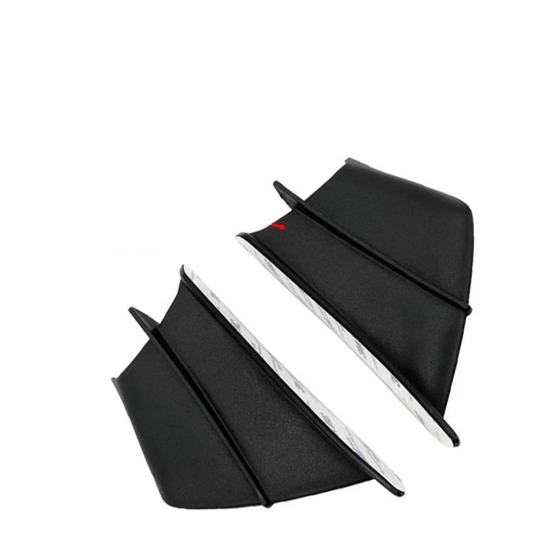 motorradspoiler Für Yamaha YZFR6 YZFR1 YZFR3 Winglets Air Winglet Aerodynamische Flügel Kit Spoiler Motorrad Spoiler Flügel(Matte Black) von SISAWUEU