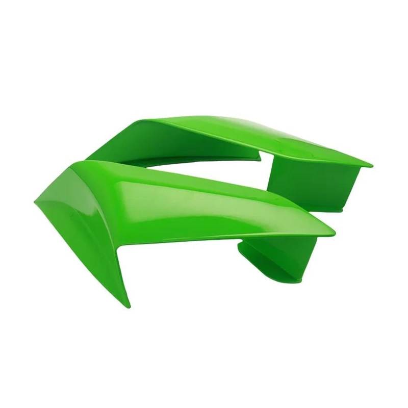 motorradspoiler Für ZX-4RR ZX-25R 2019-2024 Winglet Air Power Flügel Spoiler Air Power Motorrad Fixed Wing Seite Spoiler(Bright Green) von SISAWUEU