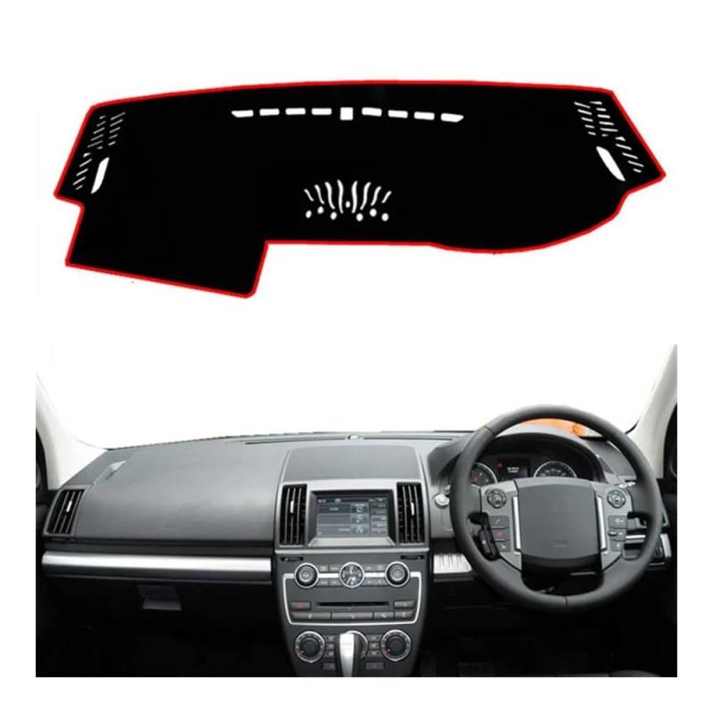 Auto Armaturenbretter Abdeckung Auto Dashboard Abdeckung Matte Dash Sonnenschirm Teppich Für Land Für Rover LR2 Freelander 2 2007 2008 2009 2010 2011 2012 2013 2014 2015 2016(Right Hand Drive) von SISIFEIER