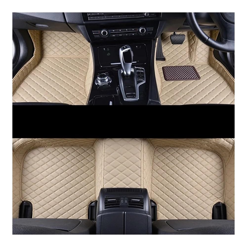 Auto FußMatten RHD Auto Fußmatten Für SUB&ARU Für Outback 2015 2016 2017 2018 2019 Teppiche Anti-Schmutzig Auto Innen Fuß Pads Teppiche Abdeckung(RHD 3pcs beige) von SISIFEIER