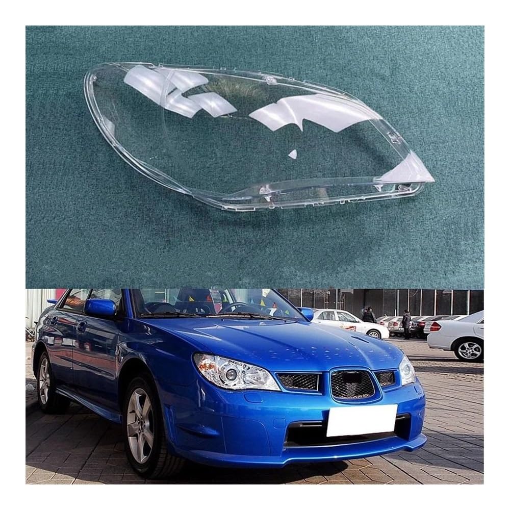 Auto-Scheinwerfer Lampshade Auto Front Schutz Fall Shell Transparent Scheinwerfer Gehäuse Objektiv Glas Abdeckung Lampenschirm Lampe Kappen Für Impreza 2006-2013(Left and Right) von SISIFEIER