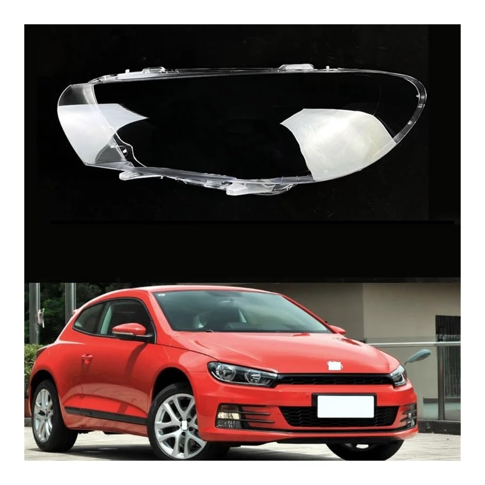 Auto-Scheinwerfer Lampshade Auto Scheinwerfer Shell Für V&W Für Scirocco 2009-2012 2013 2014 2015 2016 Auto Scheinwerfer Objektiv Abdeckung Ersatz Lampenschirm Shell Maske(Left and Right) von SISIFEIER