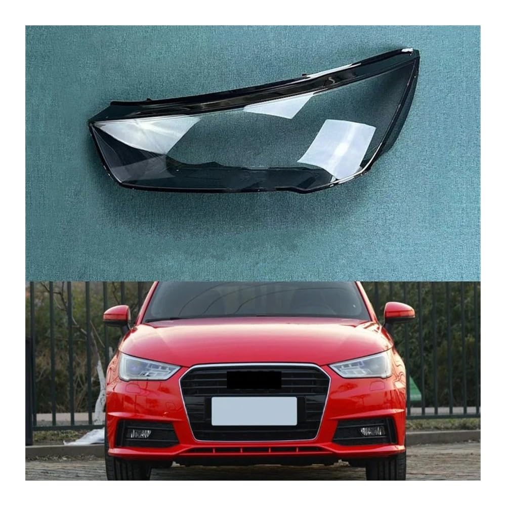 Auto-Scheinwerfer Lampshade Für A&udi Für A1 2015 2016 2017 2018 Auto Scheinwerfer Shell Scheinwerfer Abdeckung Lampe Schatten Transparent Lampenschirm Ersetzen Glas Objektiv(Left and Right) von SISIFEIER