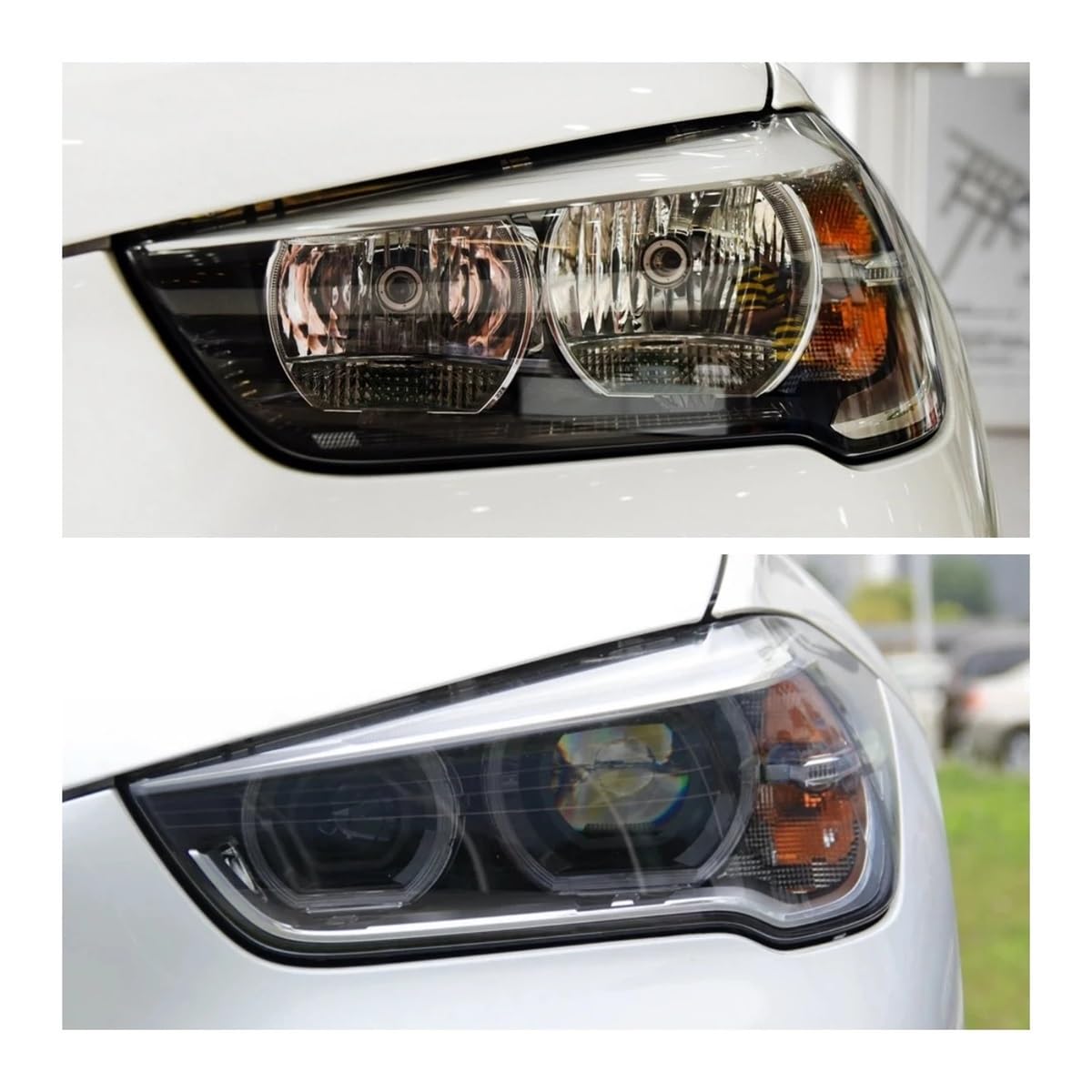 Auto-Scheinwerfer Lampshade Für BM&W Für X1 Für F48 Für F49 2016 2017 2018 Auto Lichter Schale Vorne Auto Scheinwerfer Lampenschirm Auto Scheinwerfer Abdeckung(Left and Right) von SISIFEIER