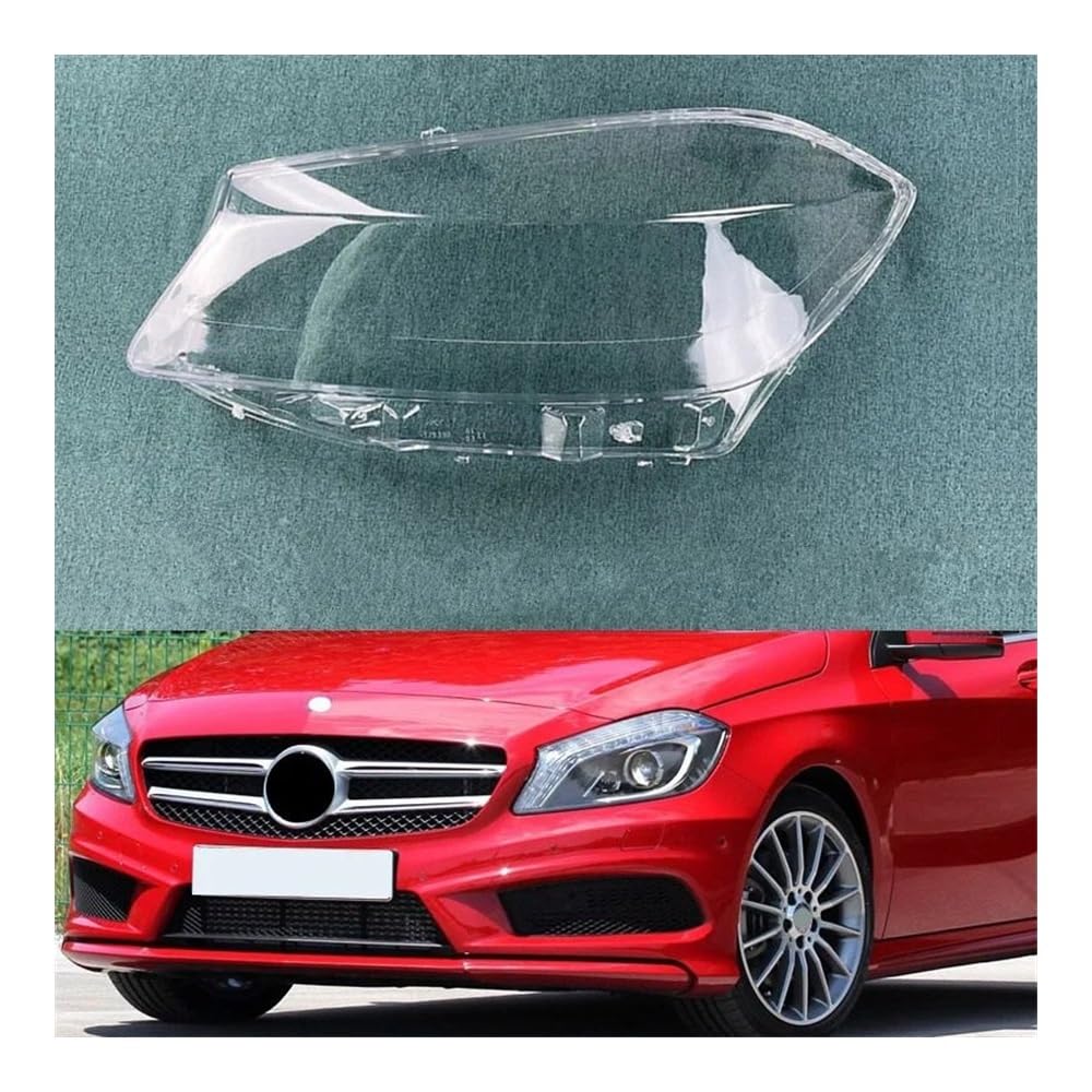 Auto-Scheinwerfer Lampshade Für Für W176 Für A-Klasse A180 A200 A250 A260 A45 AMG 2013-2018 Scheinwerfer Abdeckung Transparent Lampenschirm Scheinwerfer Shell(Left and Right) von SISIFEIER