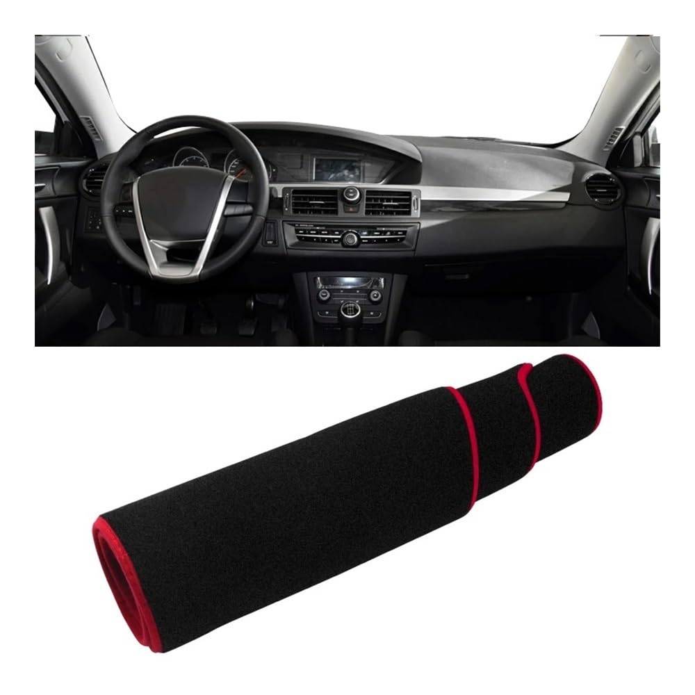 SISIFEIER Auto Armaturenbretter Abdeckung Für MG 6 2010 2011 2012 2013 2014 2015 2016 Auto Dashboard Abdeckung Dash Matte Sonnenschutz Vermeiden Licht Nicht-Slip Pad(Red Side LHD) von SISIFEIER