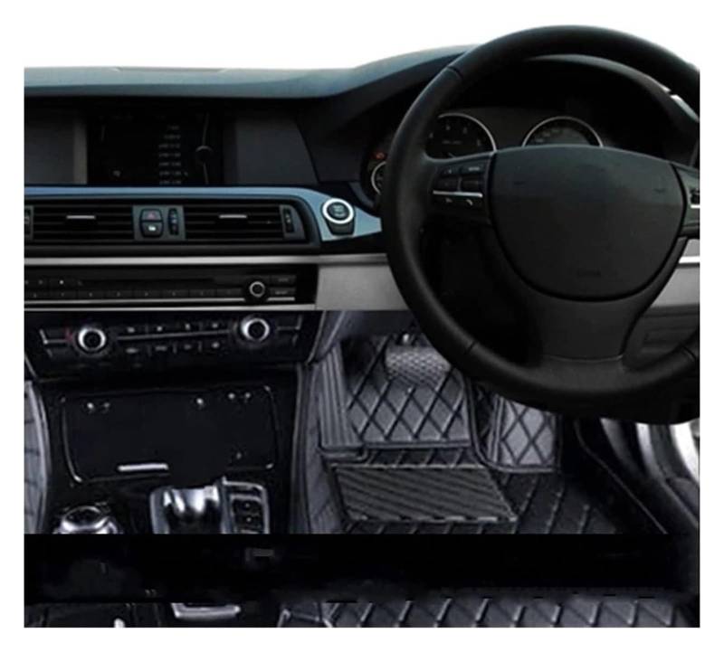 Auto-Fußmatten-Set Für Mercedes Für Benz C-Klasse Coupe C205 2door 2015-2020 Ledermatte Fußteppiche Automatte Auto Fußmatten(RHD driver 1 pc) von SITARAYURI