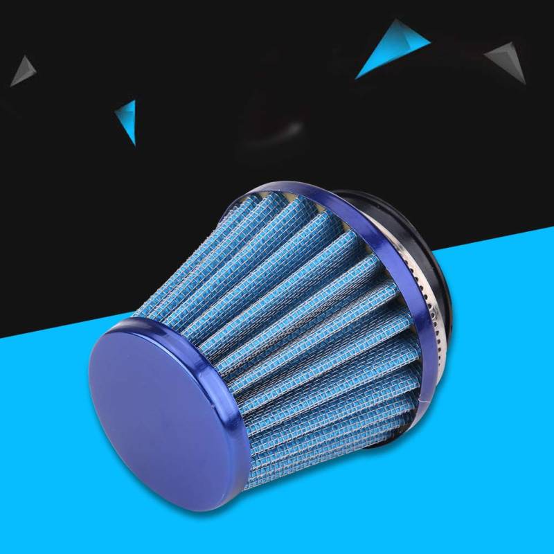 Lufteinlassfilter, 44 Mm Luftfilter für Gy6 150 Cc ATV Quad 4 Go Kart Scooter Moped, Luftfilter 49 (BLUE) von SIXRUN