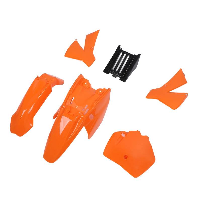 Orange Motorradverkleidungsabdeckung, Robustes Vorderrad -Madel -Splash -Guard -Kit für Senior Adventure Junior Fifty SX SR JR JR 1997 Bis 2010 mit Leichtem ABS -Material, von SIXRUN