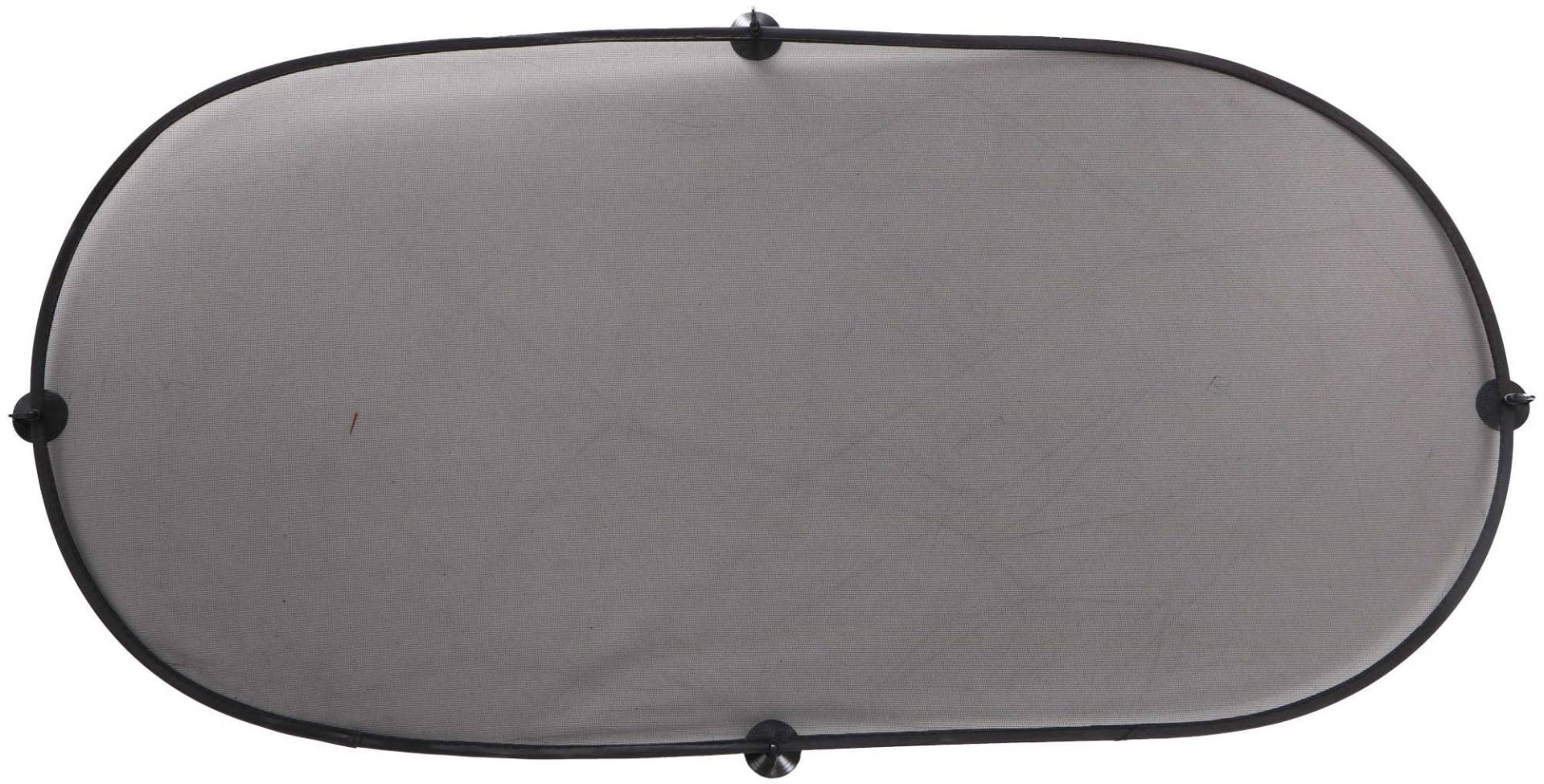 SIXTOL CAR Sunshade 8 | Sonnenschutz mit Saugnäpfen | Auto-Sonnenblende | UV-Schutz | Schwarz | 100 x 50 cm von SIXTOL