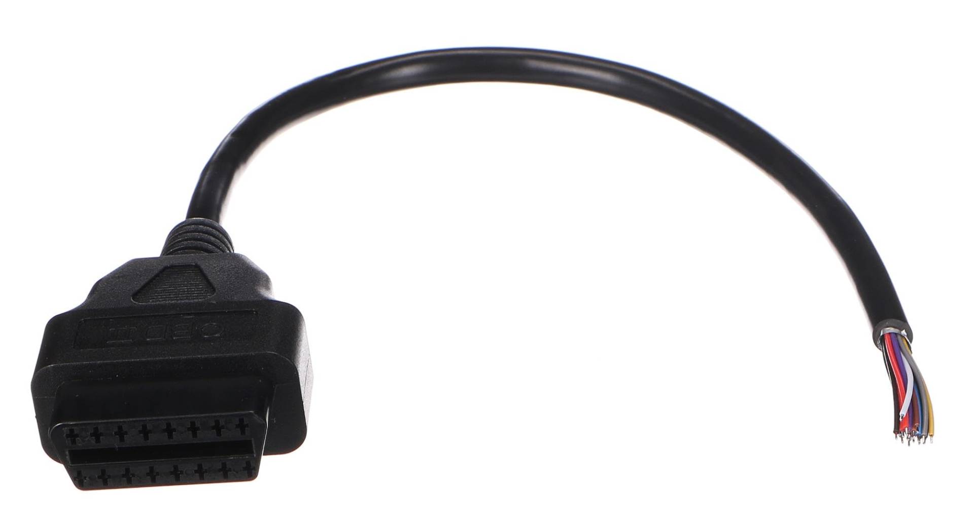 SIXTOL Mechanic Cable 27 | OBD-II Verlängerungskabel 16-Pin Buchse-Stecker | 30 cm Kabel | Diagnosegeräte | Flexibilität | Fahrzeugwartung | Praktisches Zubehör von SIXTOL