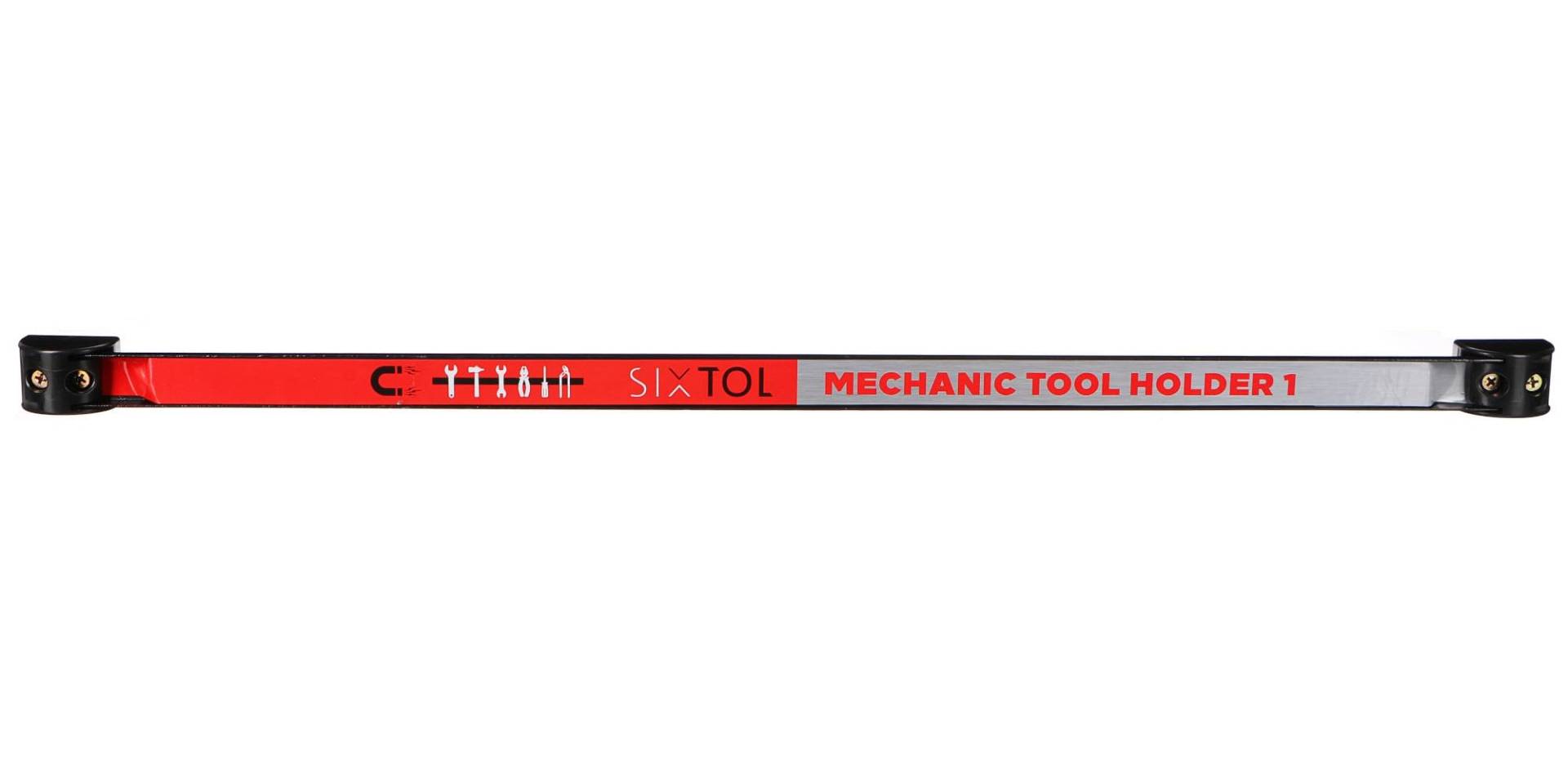 SIXTOL Mechanic Tool Holder 1 | Magnetische Werkzeughalterung | 60 cm | Wandmontage | Starke Magnetkraft | Werkstattorganisation | Kfz-Werkzeughalter | Robust und langlebig von SIXTOL