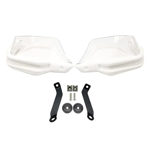 Motorrad Lenkerschutz Für Hon&da NC750X NC700X CB650F CB500X NC 750X CB500 R 2014-2022 Motorrad-Handprotektoren Handschild Langlebiger Schutz (Color : White Clear Set) von SIbeg