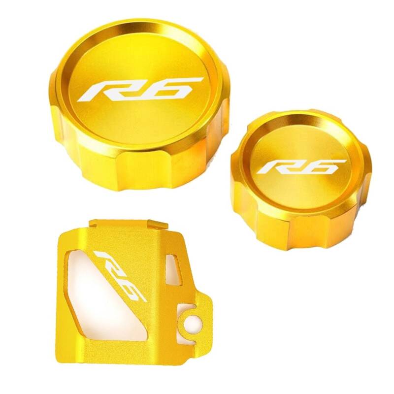 keitspumpe hinten Schutzabdeckung Für Yam&aha R6 YZF R6 YZFR6 YZF-R6 2010-2022 2021 Motorrad Vorne Hinten Brems Flüssigkeit Reservoir Kappe Zylinder Abdeckung Schutz Protector von SIbeg