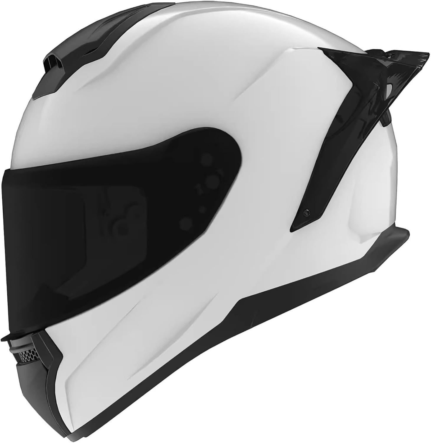 SJAPEX Integralhelm Für Motorradfahrer, Straßenradhelm Mit Getöntem Visier, ECE-Geprüfter Roller-Mopedhelm, Sport-Crashhelm Für Erwachsene, Männer Und Frauen 3,L von SJAPEX