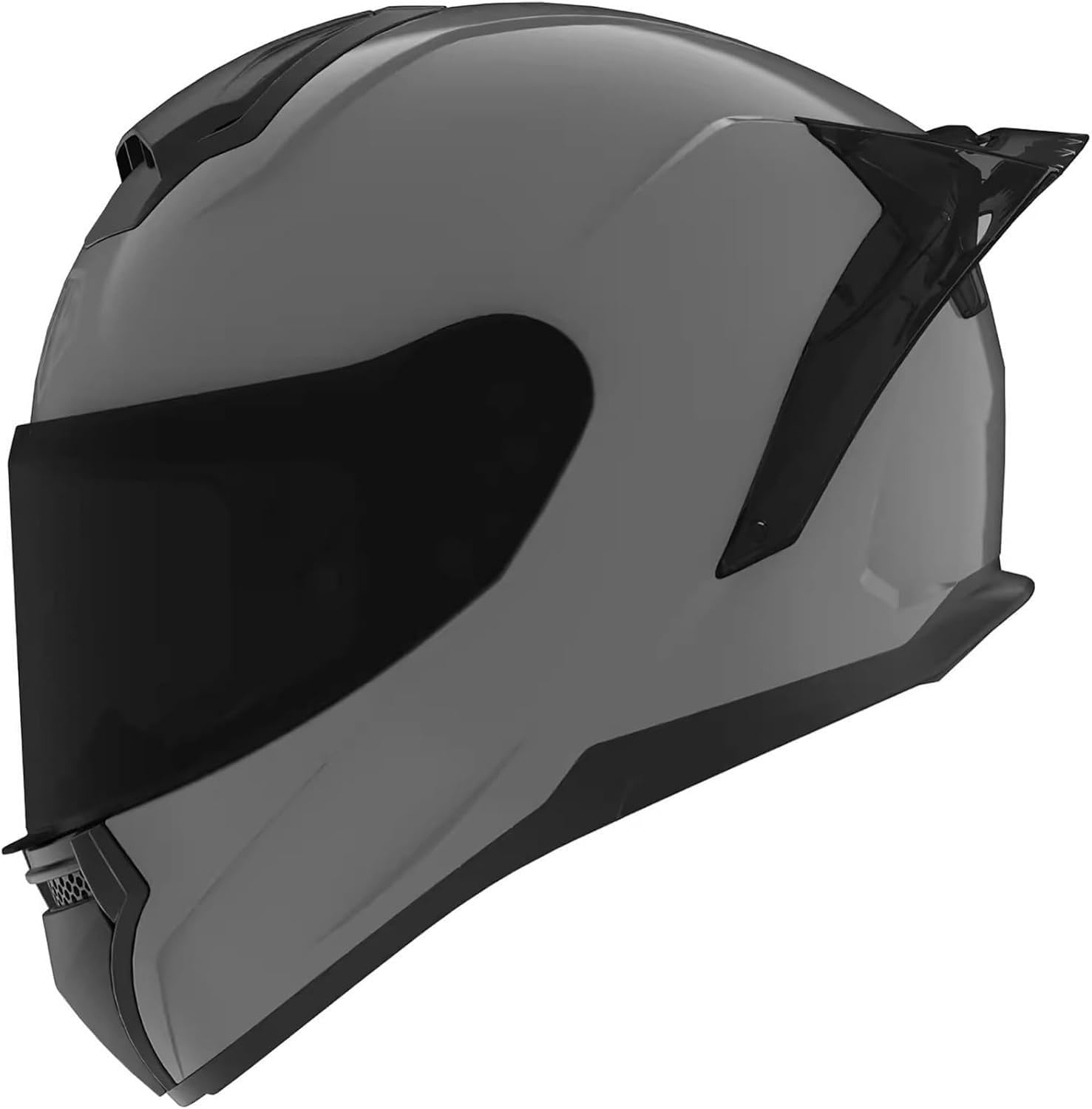 SJAPEX Integralhelm Für Motorradfahrer, Straßenradhelm Mit Getöntem Visier, ECE-Geprüfter Roller-Mopedhelm, Sport-Crashhelm Für Erwachsene, Männer Und Frauen 4,L von SJAPEX