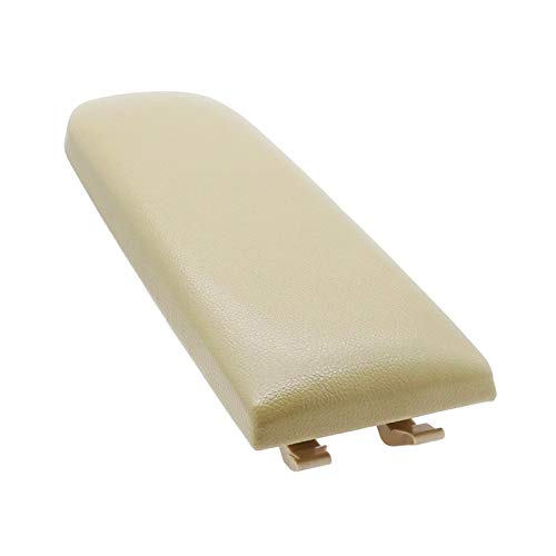 Armlehne Auto,Auto Armlehnen-Latch-Deckel 1 STÜCKE Car Center Console Armlehnendeckel Deckel für Volkswagen Jetta Bora MK4 Käfer Skoda Octavia B5 1998-2005(Beige) von SJHFKDK