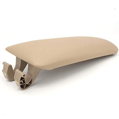 Armlehne Auto,Auto Armlehnen-Latch-Deckel Auto Armlehnenverriegelungsabdeckung für for A4 B6 B7 2002-2007 Fahrzeug Center Console Arm Rest Aufbewahrungsbox Deckel Deckel Autozubehör(Beige) von SJHFKDK