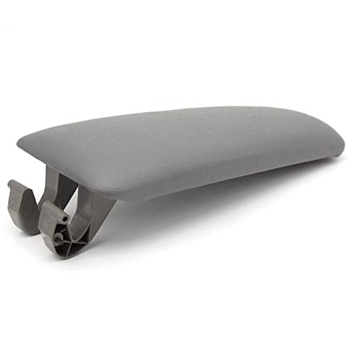 Armlehne Auto,Auto Armlehnen-Latch-Deckel Auto Armlehnenverriegelungsabdeckung für for A4 B6 B7 2002-2007 Fahrzeug Center Console Arm Rest Aufbewahrungsbox Deckel Deckel Autozubehör(Gray) von SJHFKDK