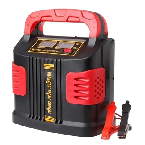 Ladegerät Autobatterie,Batterieladegerät Auto Auto Ladegerät 350W 14A einstellen Ladegerät Anschlüsse 12V-24V Auto-Jump Starter Tragbarer von SJHFKDK