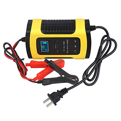 Ladegerät Autobatterie,Batterieladegerät Auto Batterie-Reparatur-Ladegerät Auto-Motorrad-6A 12V Smart-Auto-Energien-Ladegerät Akku-intelligente Lade 110V-220V von SJHFKDK