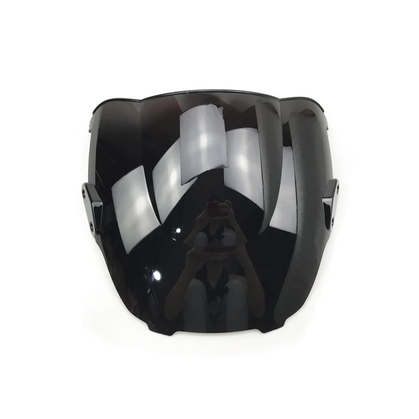 Für CBR600F CBR600F3 CBR 600 F 600F Für F3 1995 1996 1997 1998 Motorrad Double Bubble Teile Windschutzscheibe Windschutz Bildschirm(Black) von SJHYLL