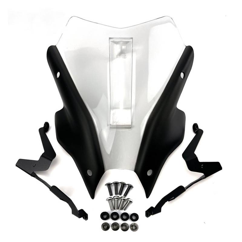 Für Ya&maha Für FZ09 Für FZ-09 Für MT-09 2021 2022 Für MT09 Für MT 09 Motorrad Touring Sport Windschutz Windschutz Visier Deflektor(Clear) von SJHYLL