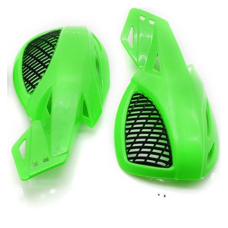 Motorrad Handschützer Motorrad Handprotektoren Schutz Motocross Bike Handprotektoren Lenkerprotektoren Für S&uzuki Handschutz Lenker(Green) von SJHYLL