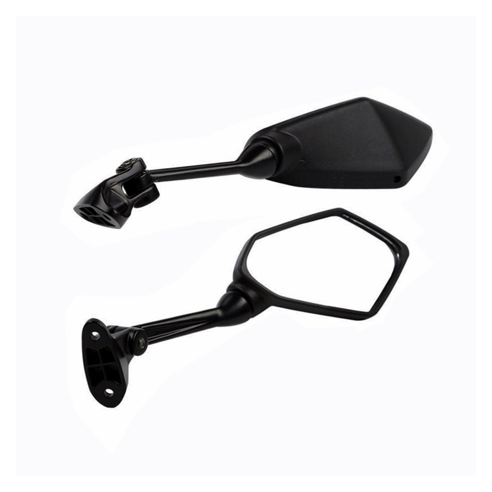 Motorrad-Spiegel Für K&awasaki Für Zx6r Für Zx-6r Zx600r Motorrad Schwarz Seite Rückspiegel 2009 2010 2011 2012 Motorrad Sport Bike Rückansicht Spiegel Motorrad Rückansicht von SJHYLL