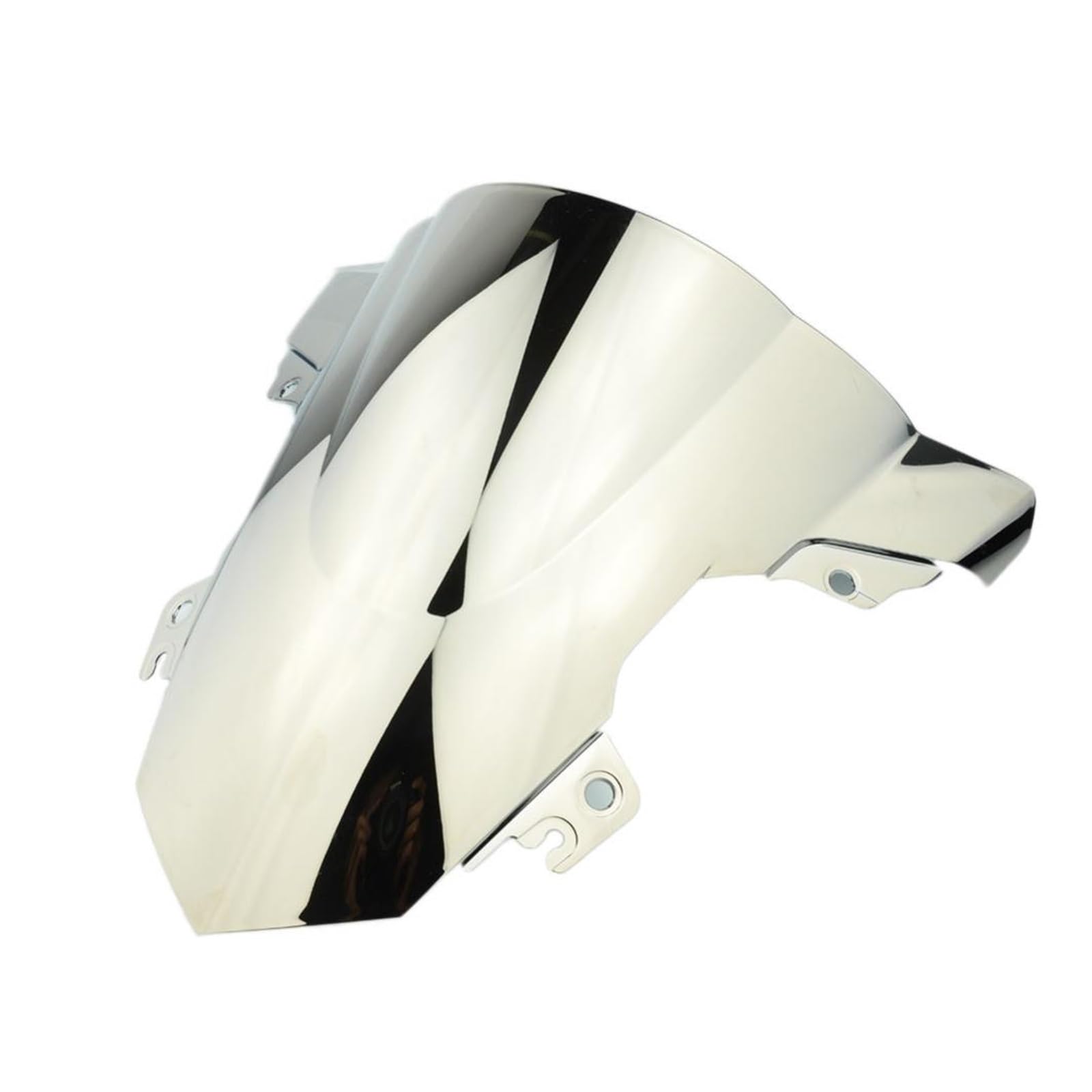 Motorrad-Windschutzscheibe Für B&MW Für S1000RR 2015 2016 2017 2018 Motorrad Windschutzscheibe Windschutz Screen Protector Roller Windschutzscheibe Zubehör(Chrome) von SJHYLL