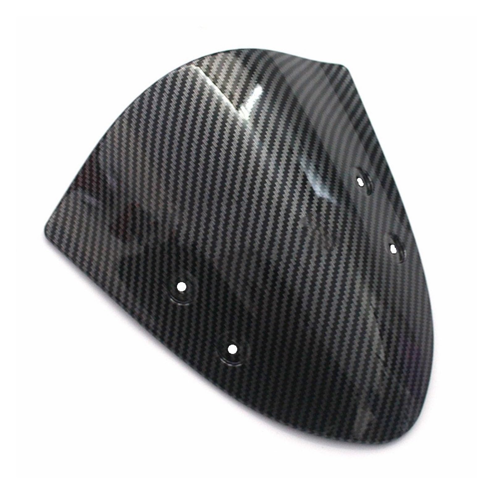 Motorrad-Windschutzscheibe Für K&awasaki Für ER-6N 2012 2013 2014 Motorrad Windschutzscheibe Visier Windschutz Windabweiser Windschutzscheibe Zubehör(Carbon Look) von SJHYLL