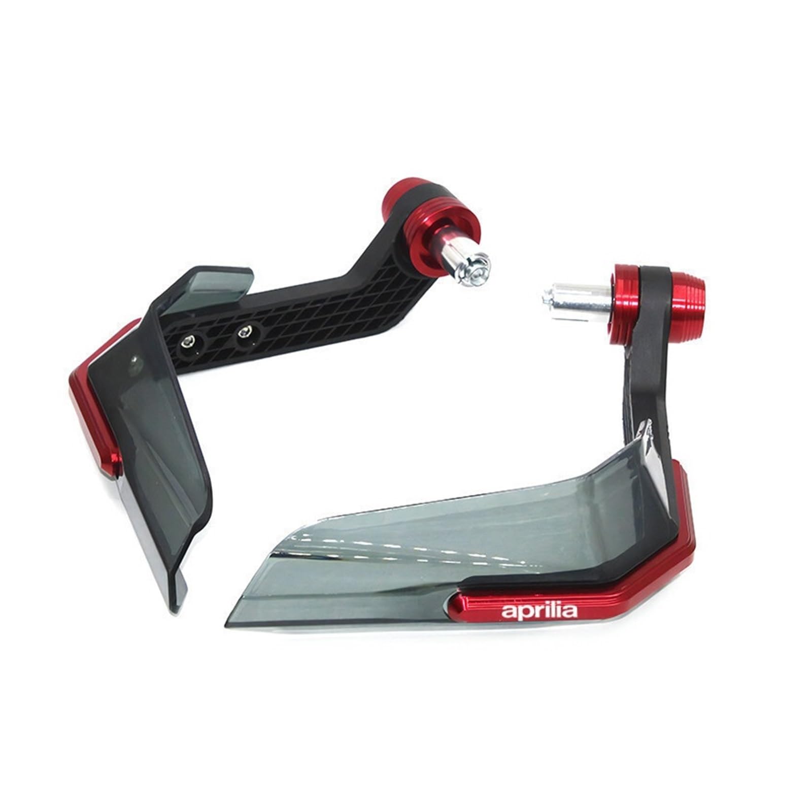 Lenkerenden-Handschützer Für Aprilia Shiver 750 900 2015 2016 2017 2018 2019 2020 2021 2022 Motorrad Handschutz Schild Hand Schutzfolie windschutzscheibe(Red) von SJOIOOP