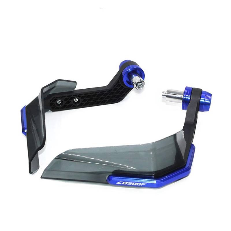 Lenkerenden-Handschützer Für CB500X CB500F CB400X CB400F CB650F Motorrad Handschutz Schild Hand Schutzfolie Windschutzscheibe(Blue) von SJOIOOP