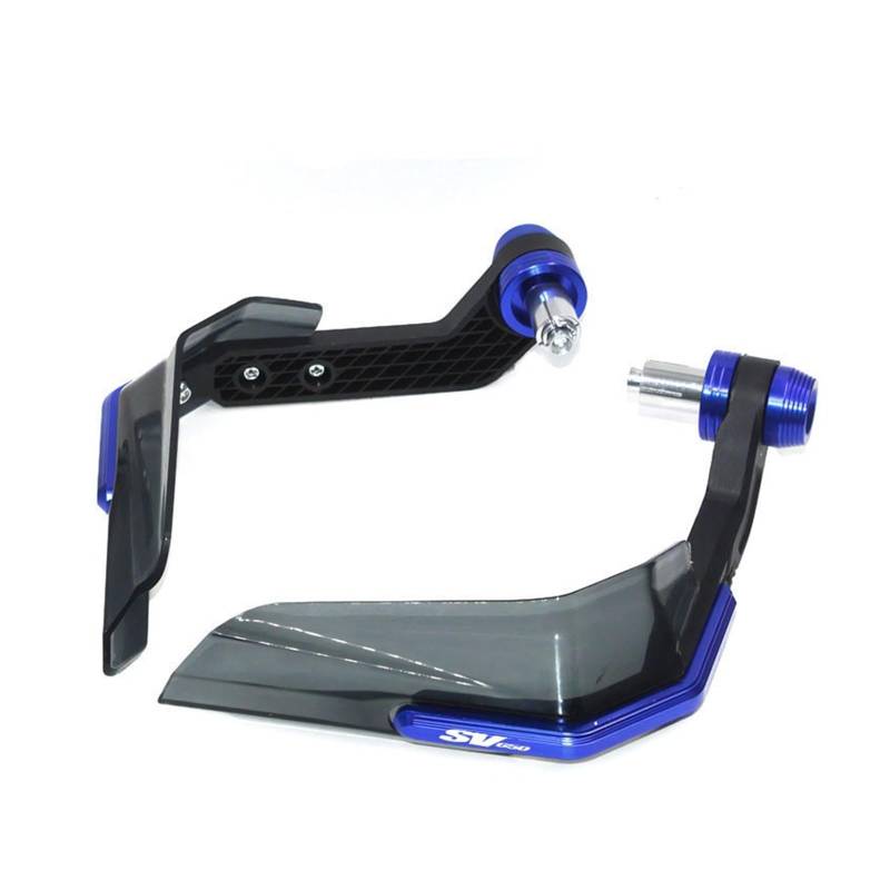 Lenkerenden-Handschützer Für SV650 SV650X Alle Jahre Motorrad Handschutz Schild Handschutz Schutz Windschutzscheibe(Blue) von SJOIOOP