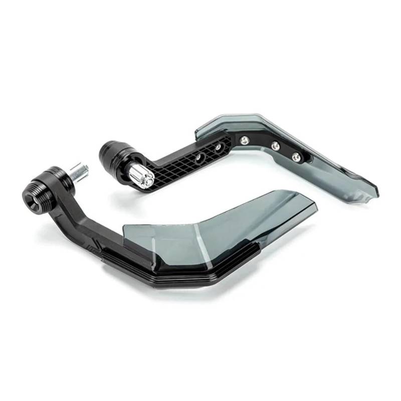 Lenkerenden-Handschützer Motorrad CNC Aluminiumlegierung Lenker Bremse Kupplungshebel Handschutz Schutz Modifikation Zubehör Handschutz(Black) von SJOIOOP