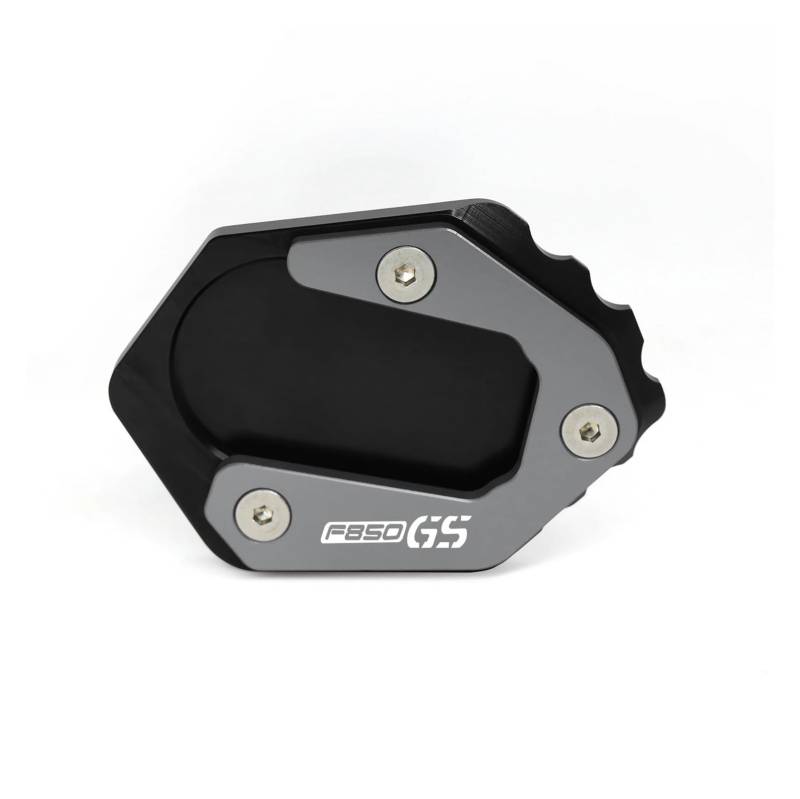 Motorrad-Ständerstützpolster Für F850GS F750GS 2018-2022 2023 Motorrad Kickstand Verlängerung Pad Fuß Seite Stehen Unterstützung Vergrößern Pad Platte(Titanium-F850GS) von SJOIOOP