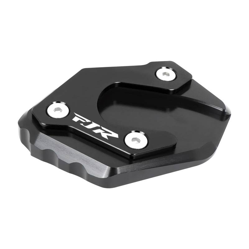 Motorrad-Ständerstützpolster Für FJR1300 2001-2019 Motorrad Zubehör Seitenständer Verlängerung Pad Unterstützung Platte Seite Stehen Vergrößern Ständer(Black) von SJOIOOP