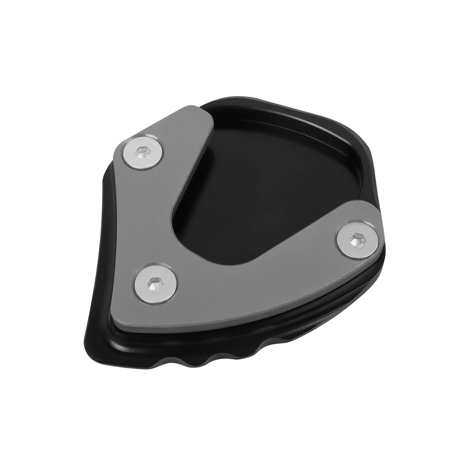 Motorrad-Ständerstützpolster Für Hon@&da CB750 Hornet 2023-2024 Motorrad CNC Kickstand Fuß Seitenständer Verlängerung Vergrößerer Stützplatte Pad(Titanium) von SJOIOOP