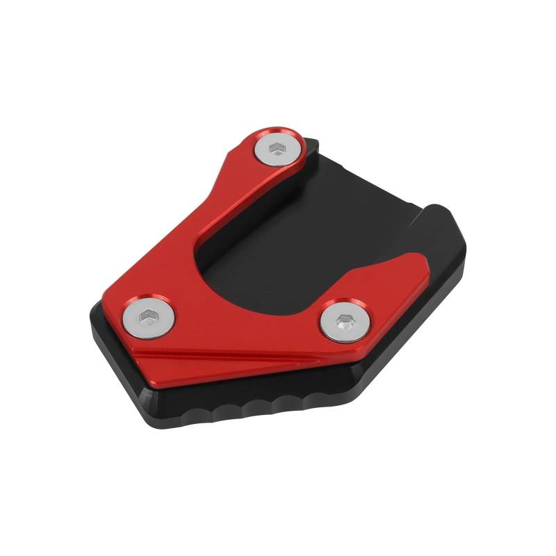 Motorrad-Ständerstützpolster Für Hon@&da Forza 350 NSS350 Fußseitenständer-Vergrößerungspad Motorrad CNC-Kickstand-Verlängerungsplatte(Red) von SJOIOOP