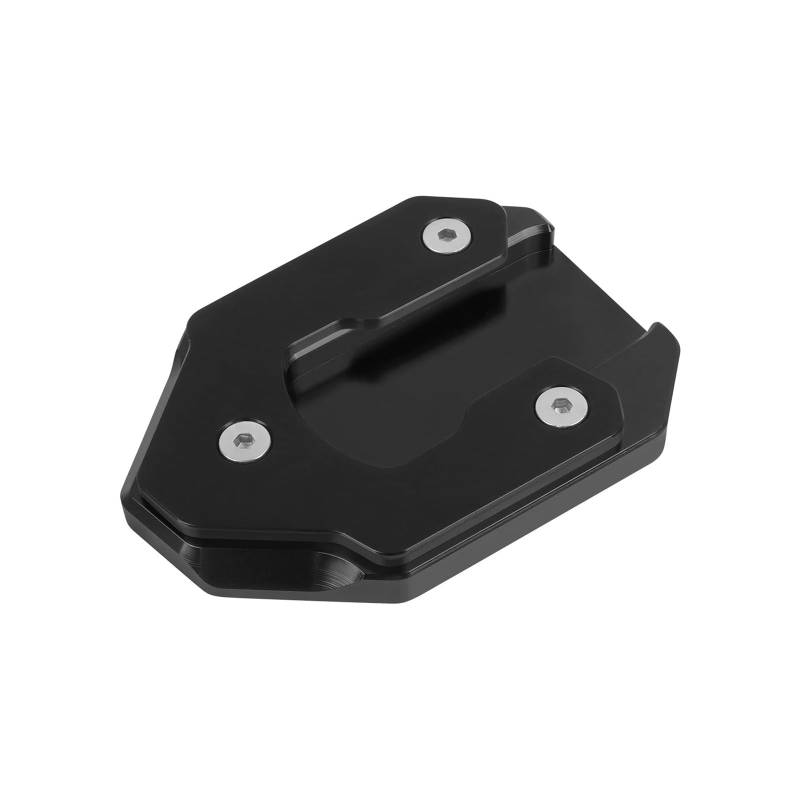 Motorrad-Ständerstützpolster Für KA@&WASAKI VN 650 2015-2023 Fußseitenständer-Vergrößerungspolster-Stützplatte Kickstand-Verlängerungsplatte(Black) von SJOIOOP